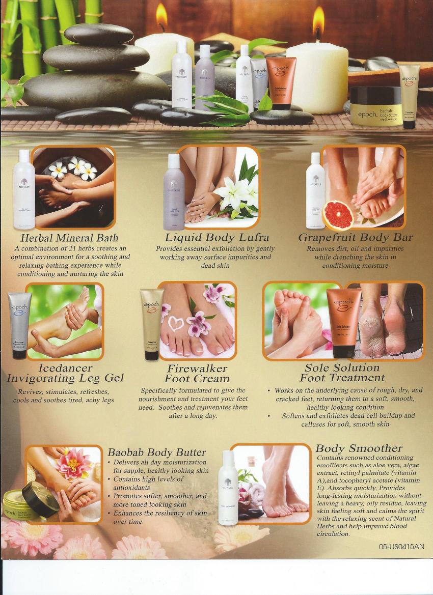 Introducing NU SKIN&nbsp;pedicure